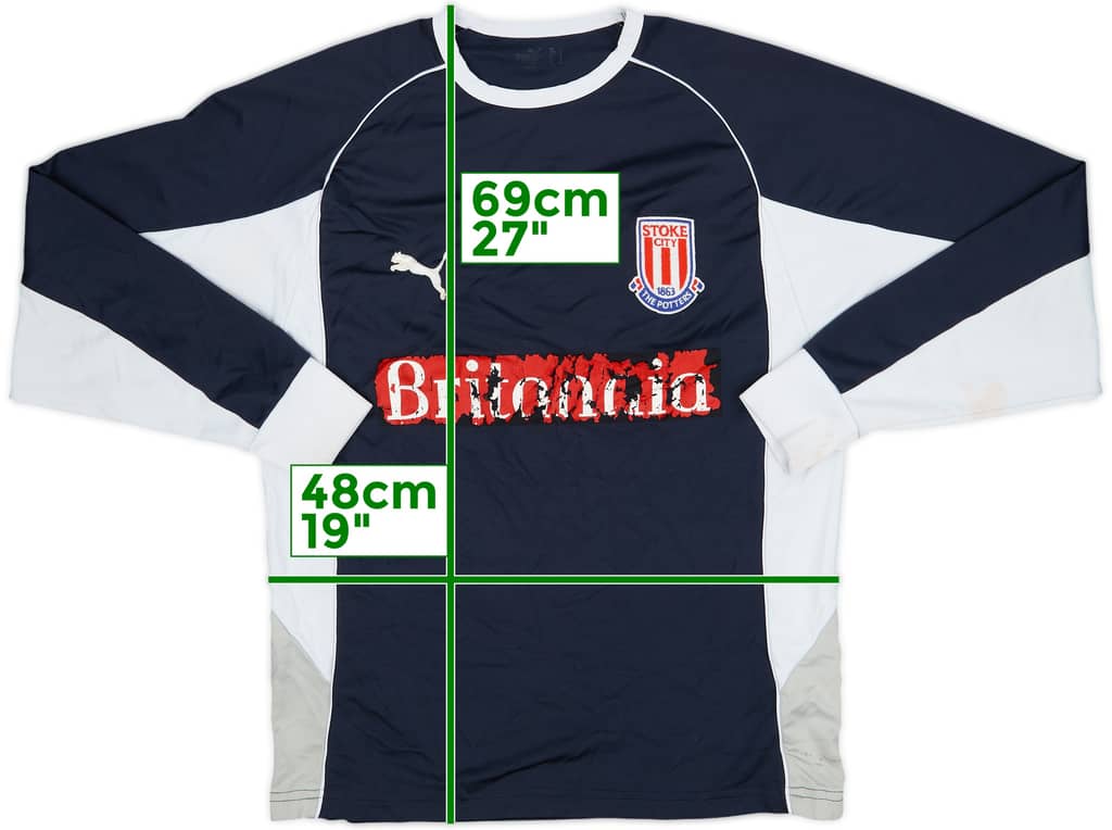 2005-06 Stoke City Puma Sweat Top - 5/10 - (M)
