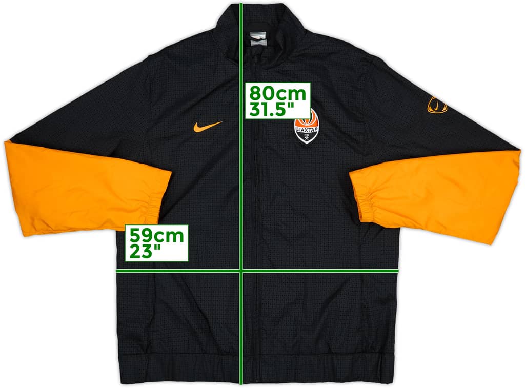 2009-10 Shakhtar Donetsk Nike Track Jacket - 9/10 - (XL)