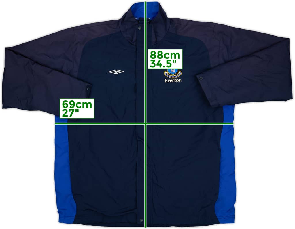 2004-05 Everton Umbro Rain Jacket - 8/10 - (XXL)