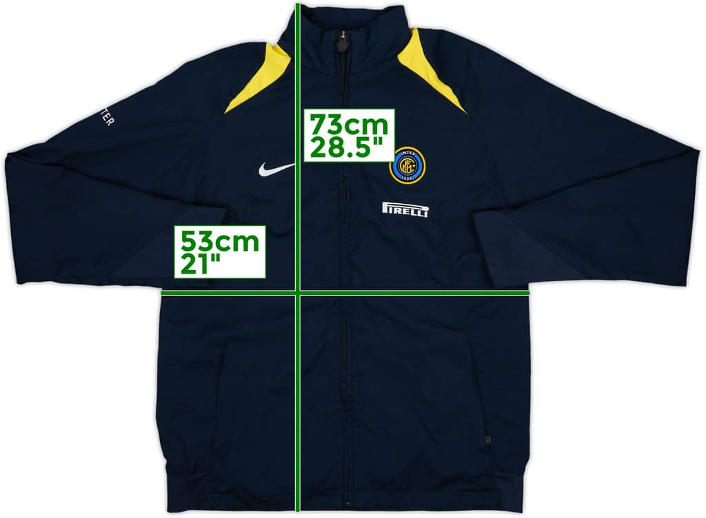 2005-06 Inter Milan Nike Track Jacket - 8/10 - (M)