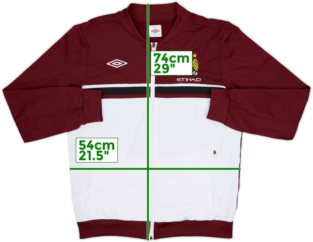 2012-13 Manchester City Umbro Track Jacket - 10/10 - (L)