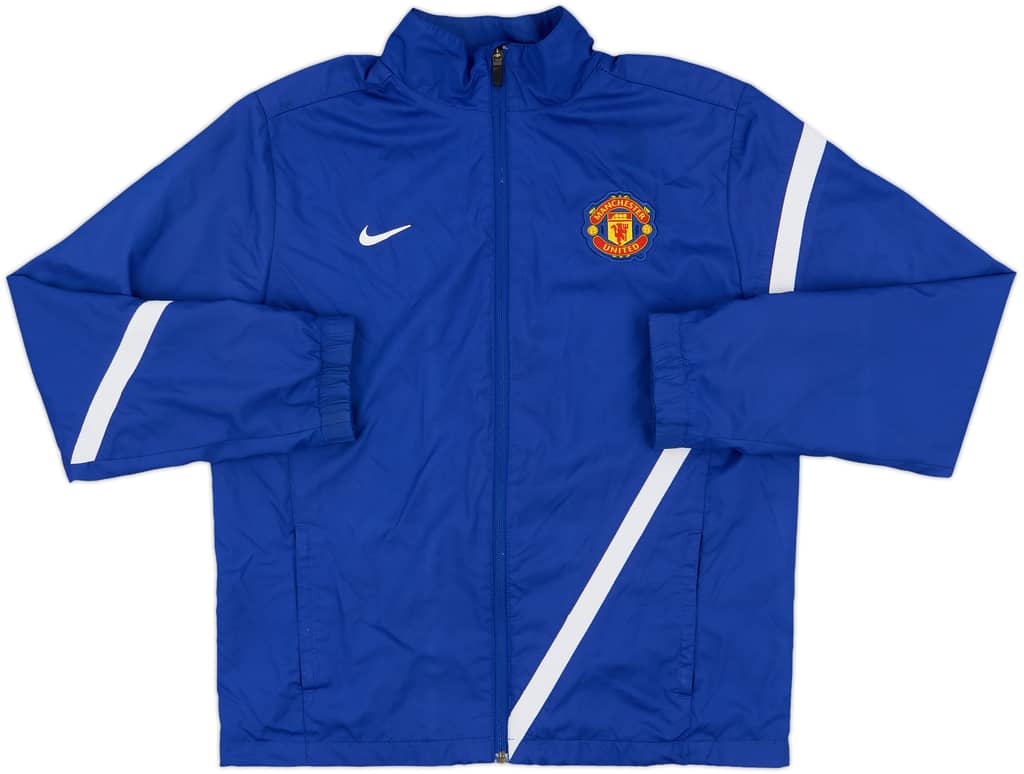 2011-12 Manchester United Nike Track Jacket - 8/10 - (XL.Boys)