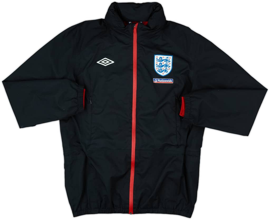 2010-11 England Umbro Hooded Rain Jacket - 8/10 - (M)