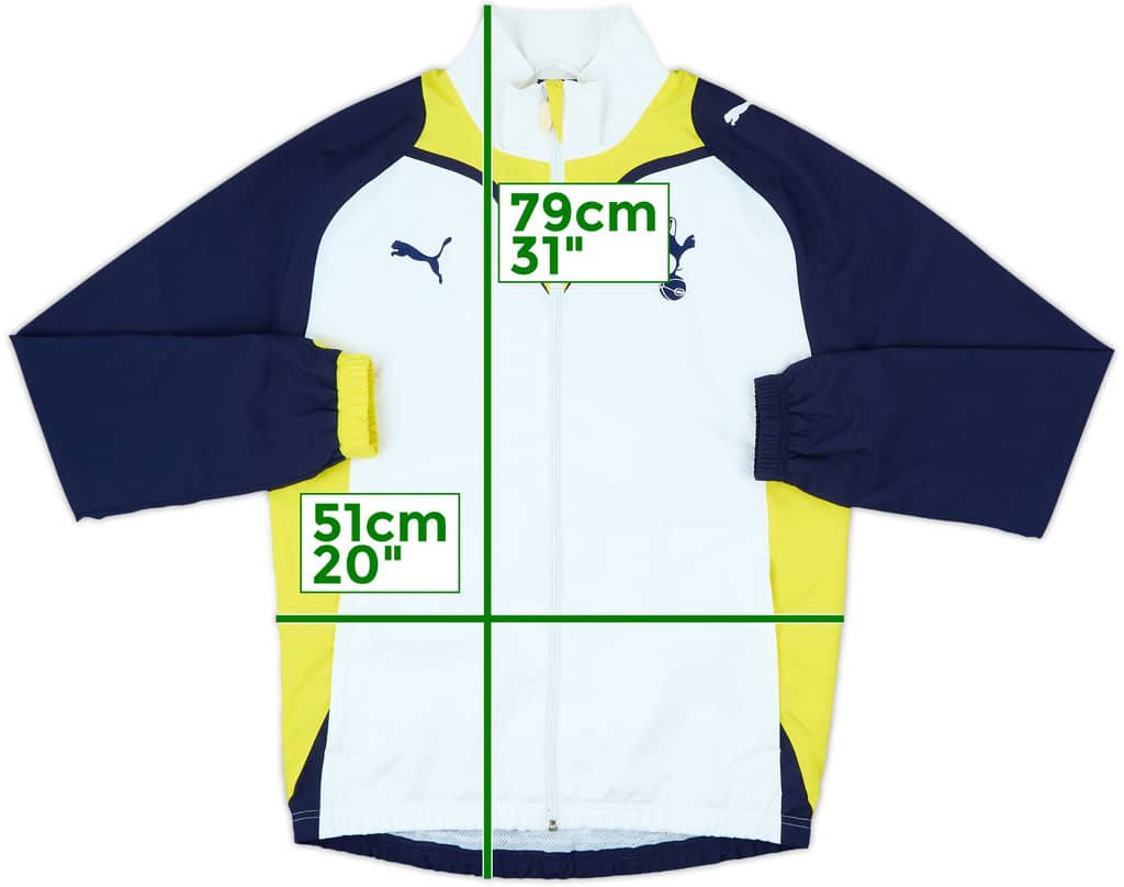 2009-10 Tottenham Puma Track Jacket - 10/10 - (S)