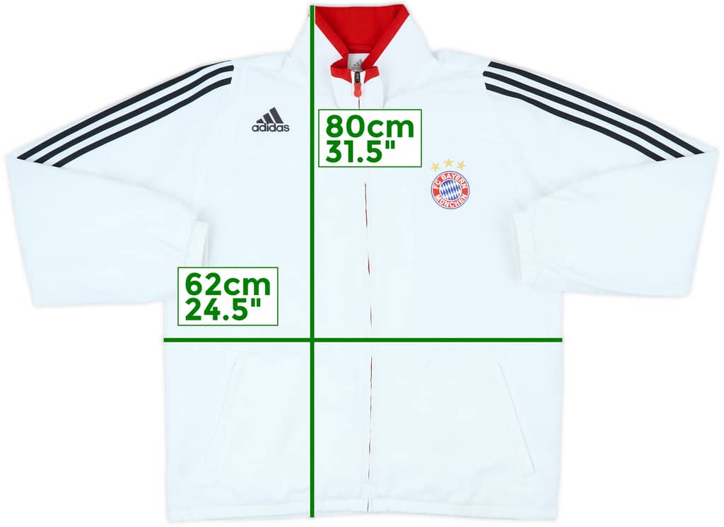 2008-09 Bayern Munich adidas Track Jacket - 8/10 - (L/XL)