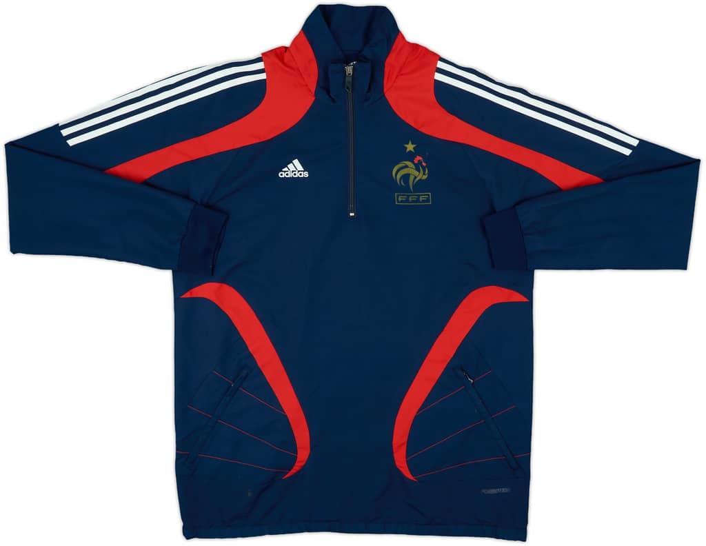 2007-08 France Player Issue Formotion 1/4 Zip Drill Top - 6/10 - (L)