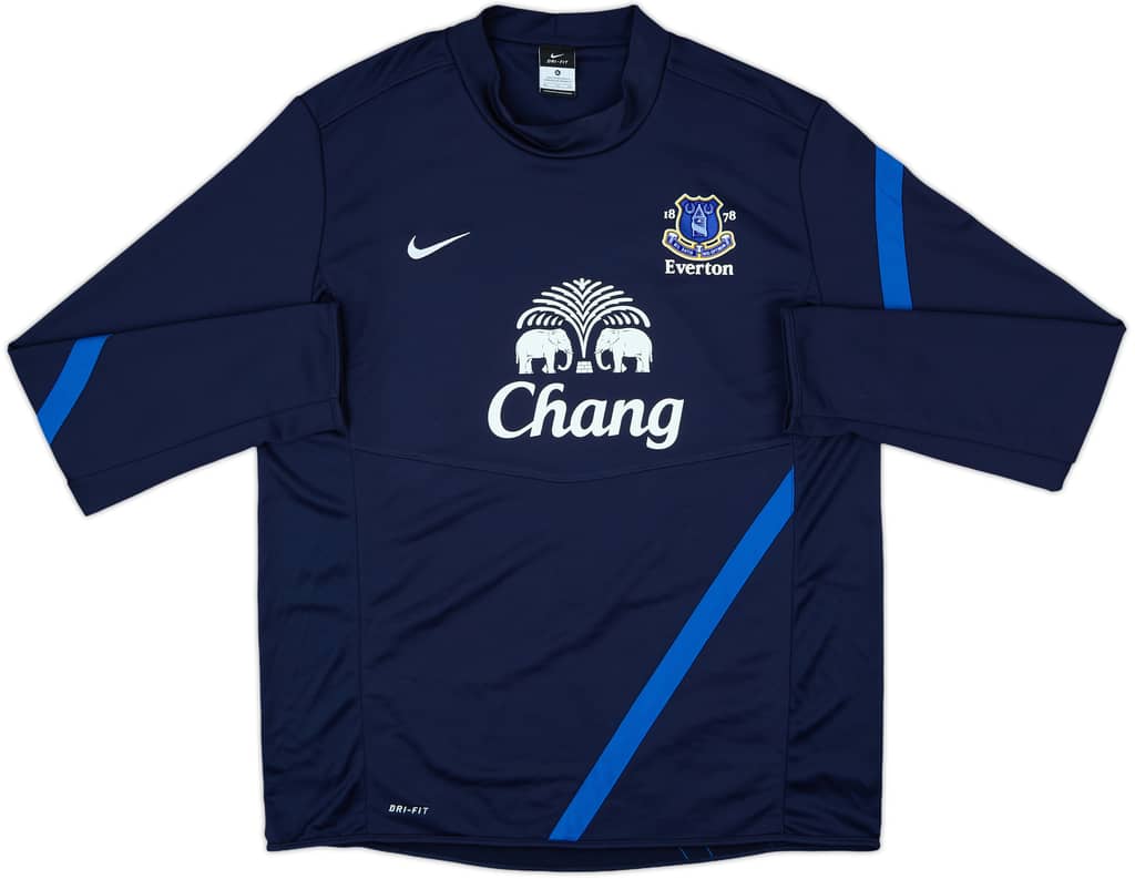 2012-13 Everton Nike Sweat Top - 10/10 - (XL)