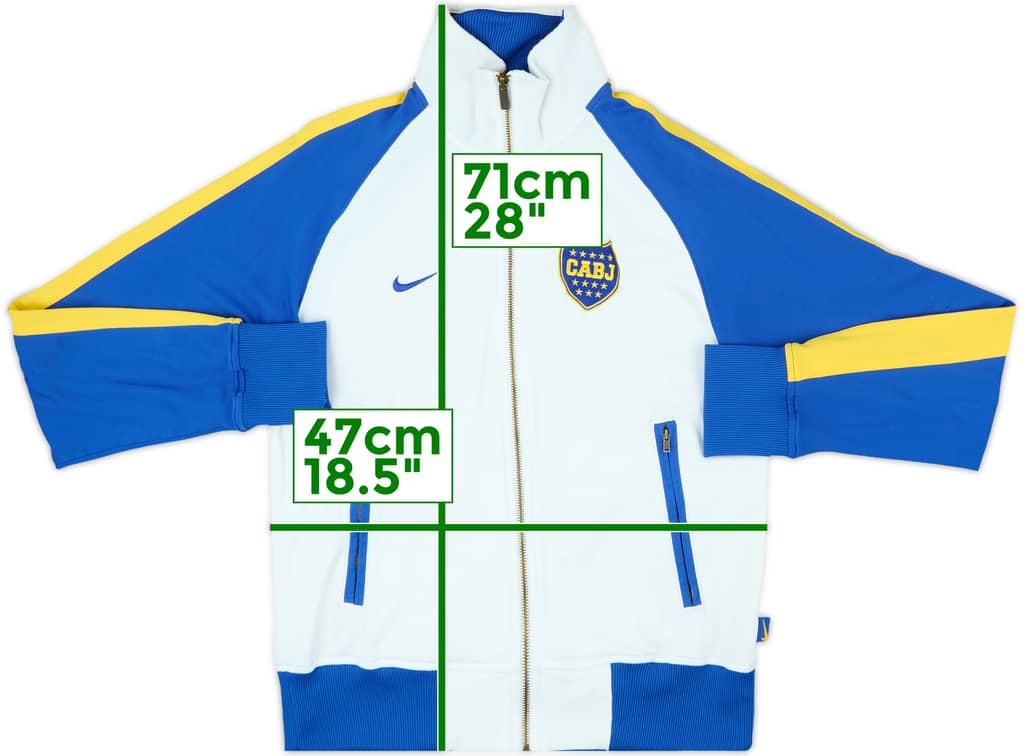 2006-07 Boca Juniors Nike Track Jacket - 7/10 - (S)
