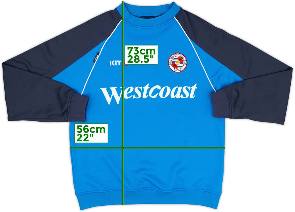 2003-04 Reading Kit@ Drill Top - 9/10 - (M)