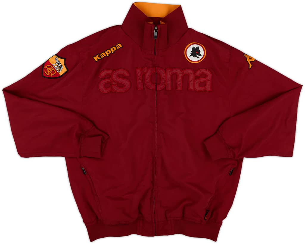 2007-08 Roma Kappa Track Jacket - 9/10 - (XL.Boys)