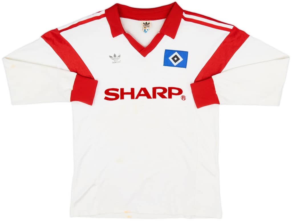 1988-89 Hamburg Home L/S Shirt - 7/10 - (S)