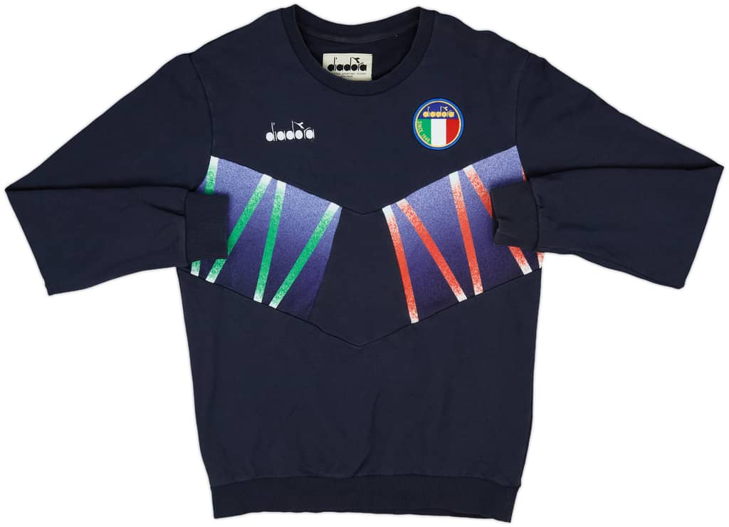 2010-11 Italy Diadora 1994 Retro Sweat Top - 8/10 - (S)