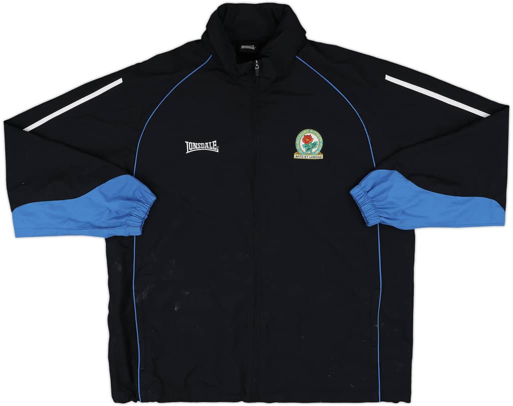 2006-07 Blackburn Rovers Lonsdale Hooded Rain Coat - 7/10 - (XL)