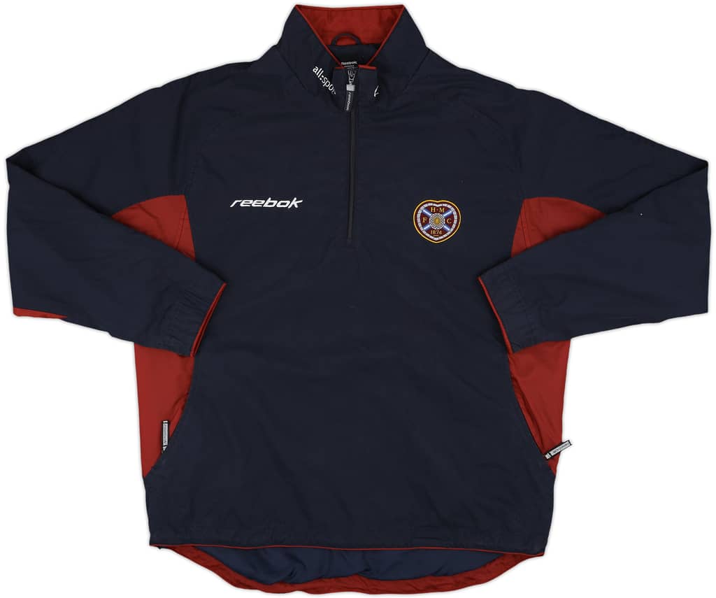 2002-03 Hearts Reebok Track Jacket - 8/10 - (M)