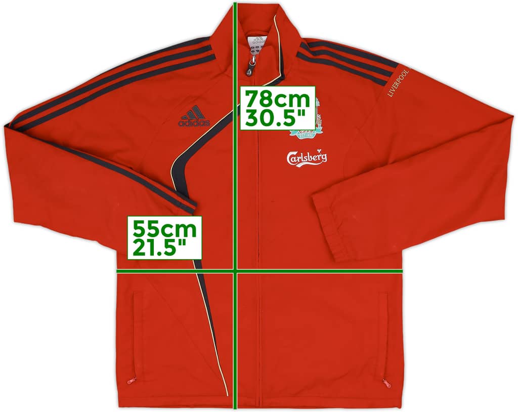 2009-10 Liverpool adidas Track Jacket - 8/10 - (S/M)