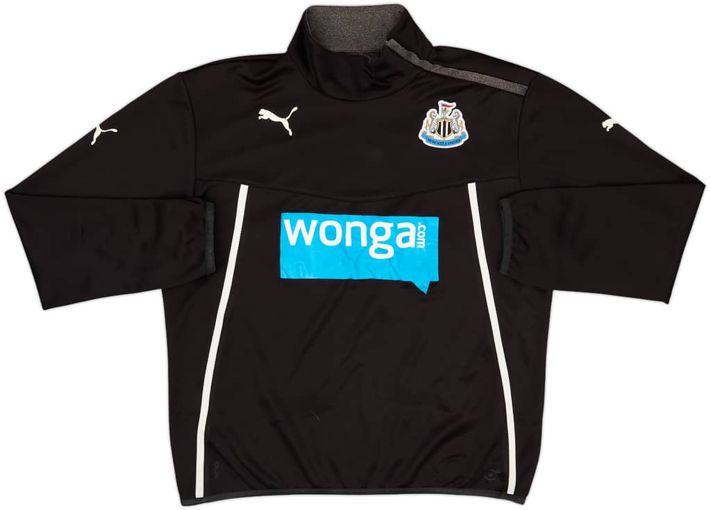 2013-14 Newcastle United Puma 1/4 Zip Drill Top - 6/10 - (XL)