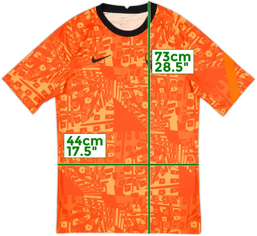 2020-21 Roma Nike Training Shirt - 10/10 - (S)