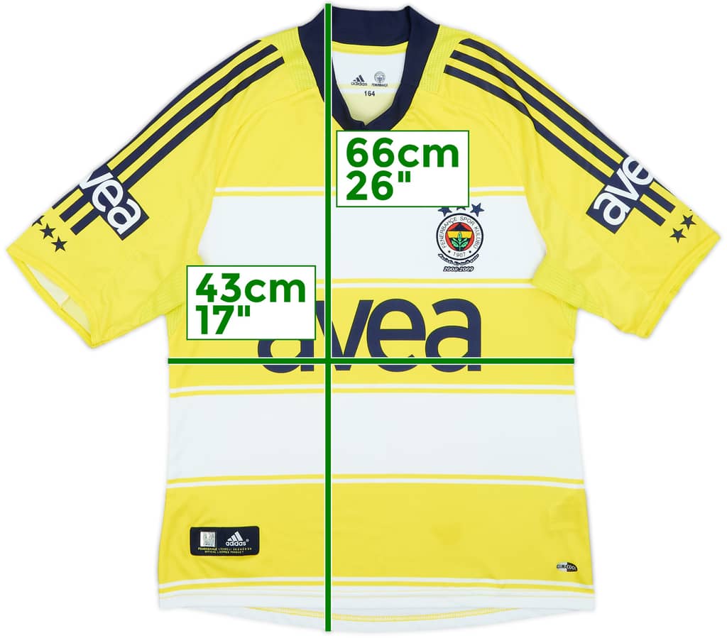 2008-09 Fenerbahce Away Shirt - 8/10 - (L.Boys)