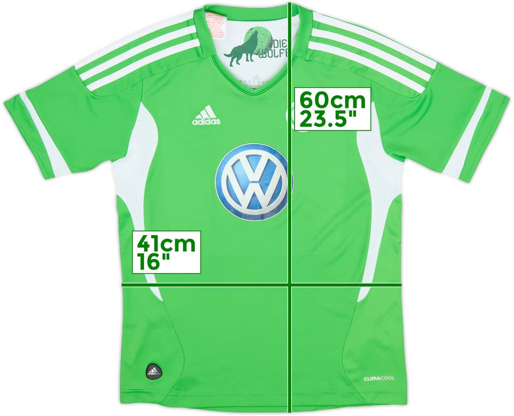 2011-12 Wolfsburg Home Shirt - 7/10 - (M.Boys)