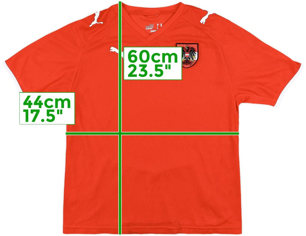 2008-09 Austria Home Shirt - 9/10 - (L.Boys)