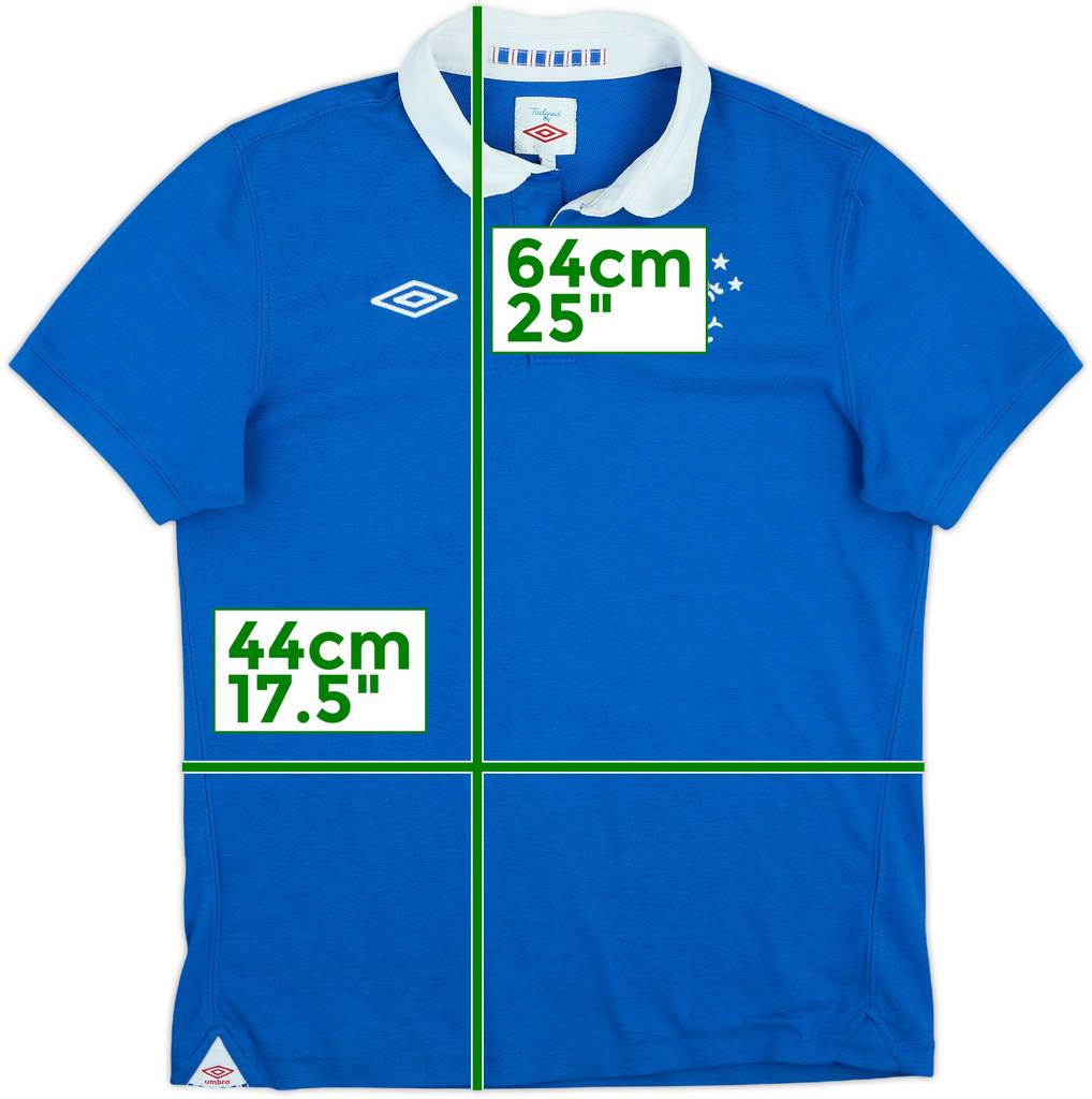 2010-11 Rangers Home Shirt - 6/10 - (L.Boys)