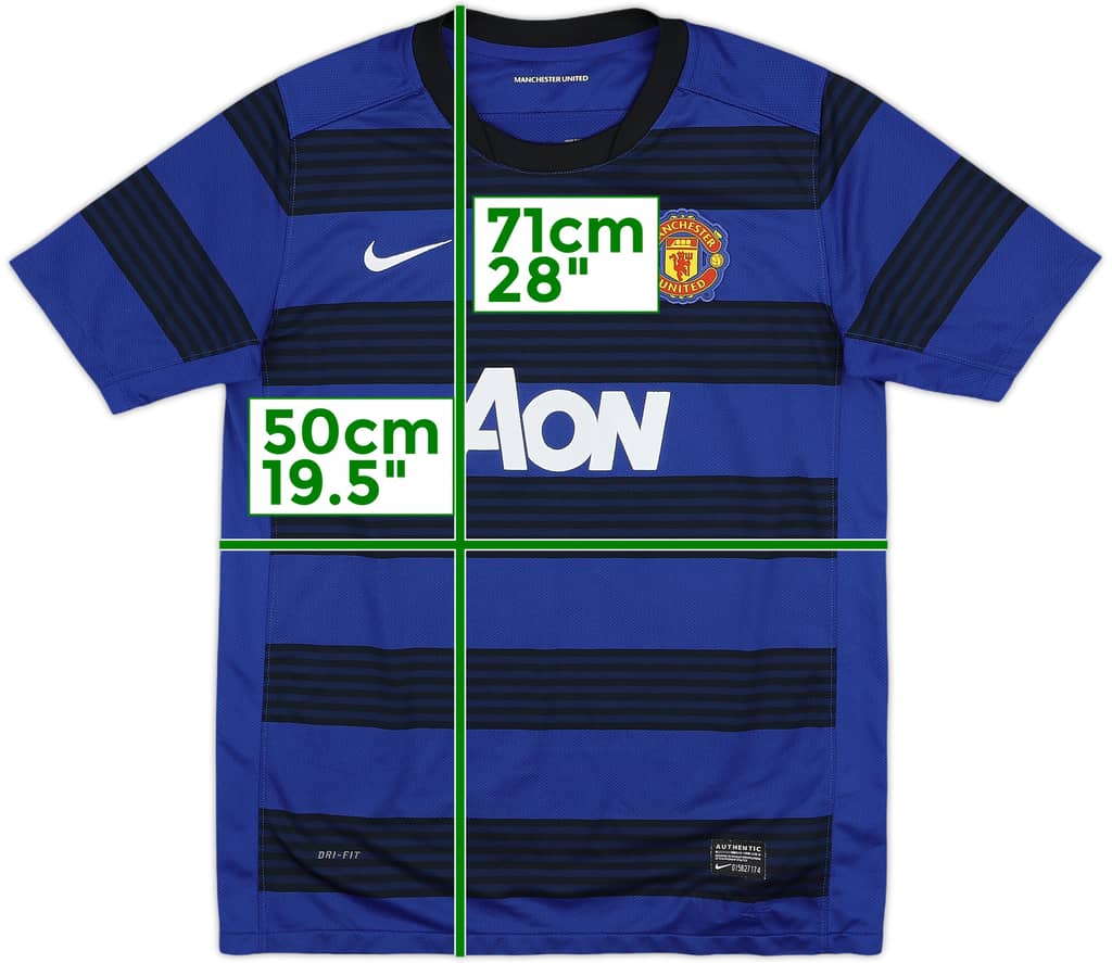 2011-13 Manchester United Away Shirt - 7/10 - (XL.Boys)