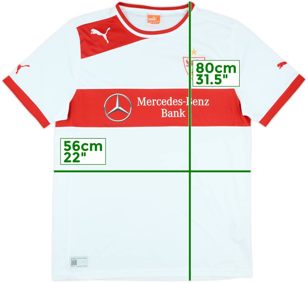 2012-13 Stuttgart Home Shirt - 10/10 - (XL)