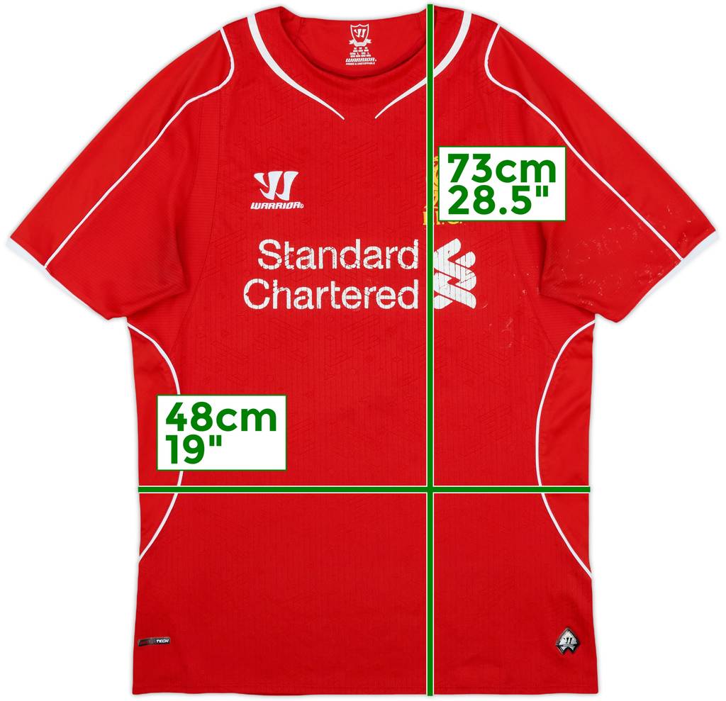 2014-15 Liverpool Home Shirt - 5/10 - (M)