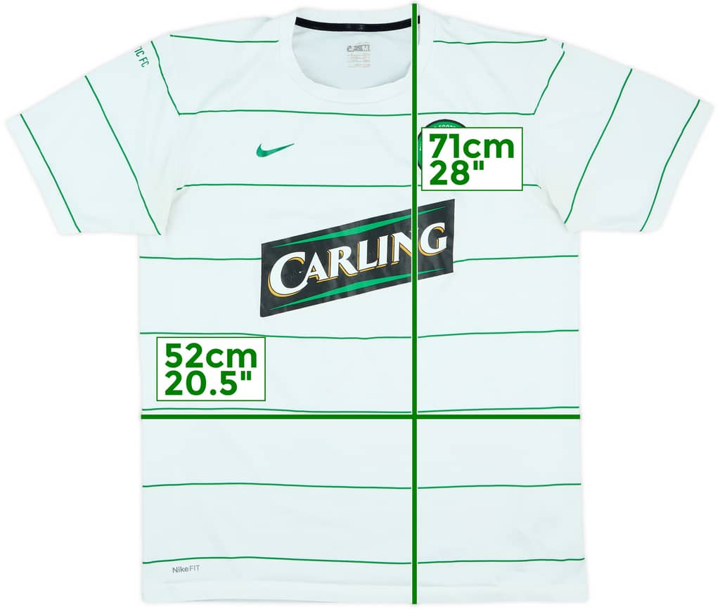 2008-09 Celtic Nike Training Shirt - 7/10 - (M)
