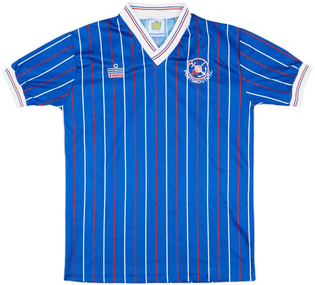 1987-89 Portsmouth Home Shirt - 8/10 - (M)