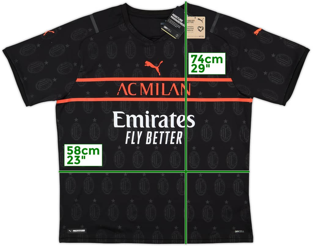 2021-22 AC Milan Third Shirt (XL)