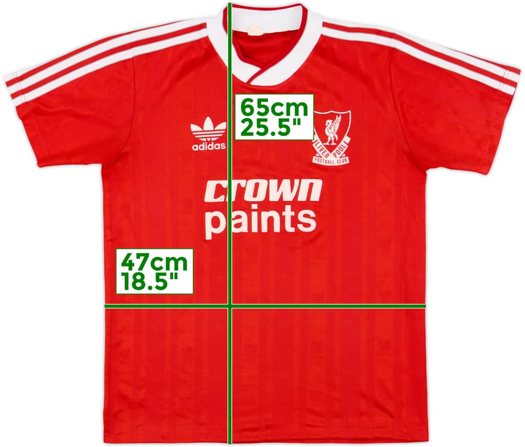 1987-88 Liverpool Home Shirt - 6/10 - (S)