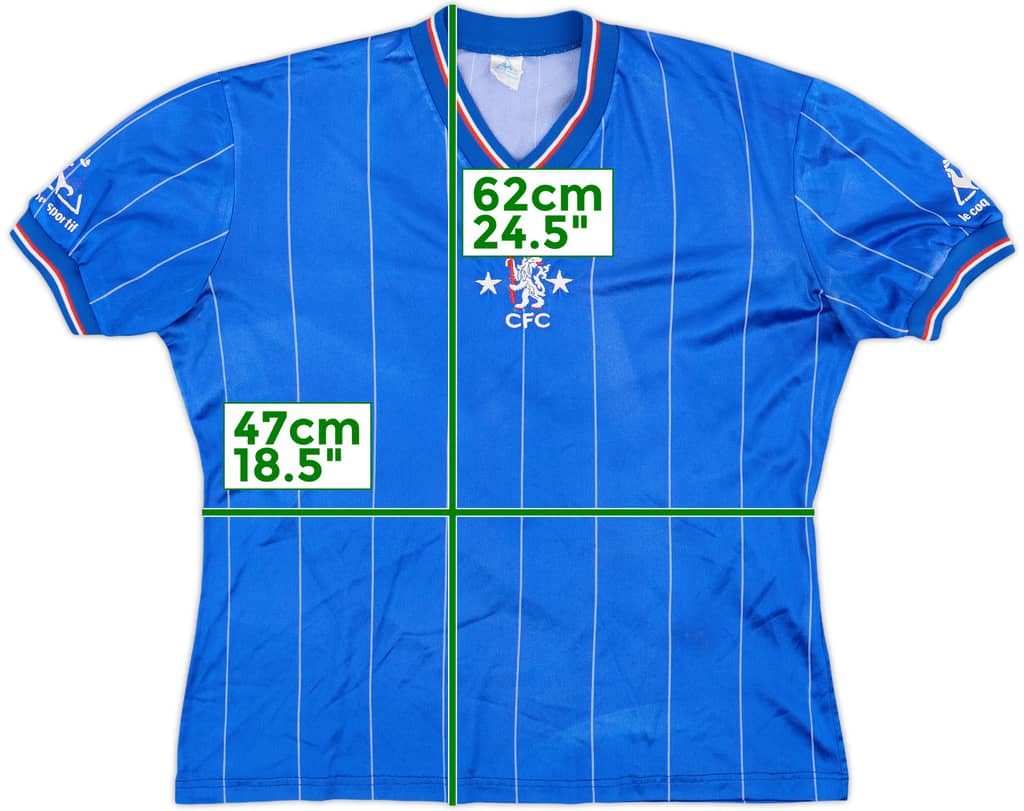 1981-83 Chelsea Home Shirt - 8/10 - (M)