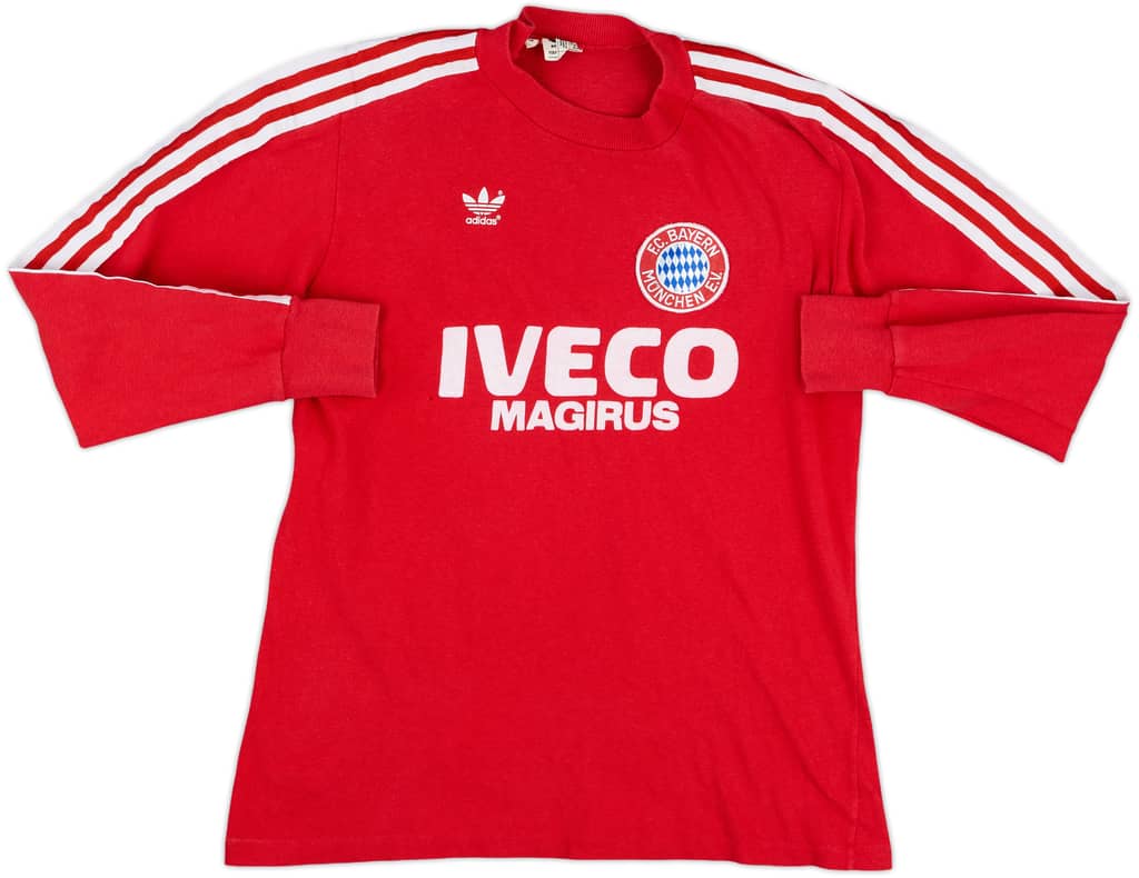 1982-83 Bayern Munich Home L/S Shirt - 9/10 - (S)