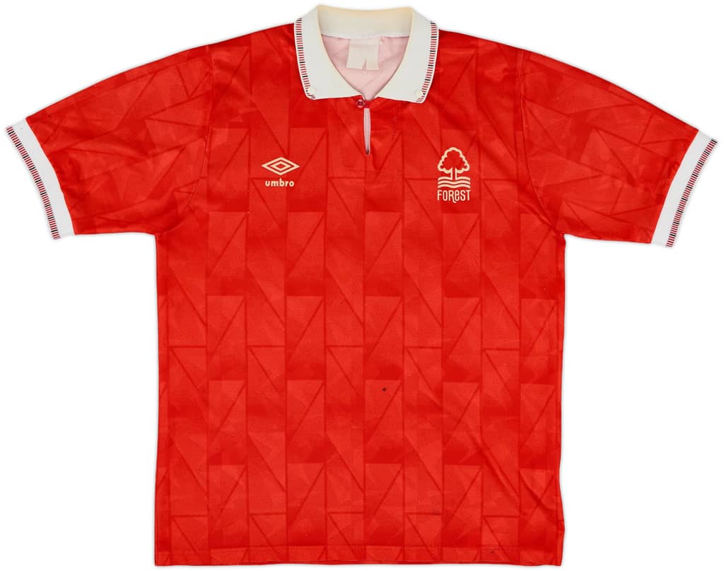 1990-92 Nottingham Forest Home Shirt - 6/10 - (S)