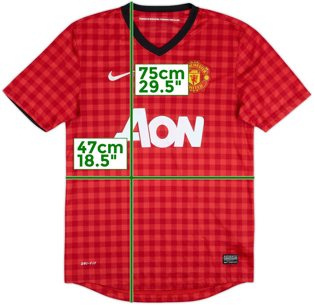 2012-13 Manchester United Home Shirt - 5/10 - (S)