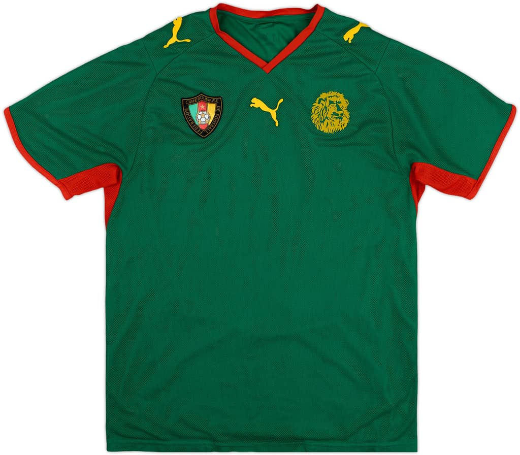2008-09 Cameroon Home Shirt - 8/10 - (L)