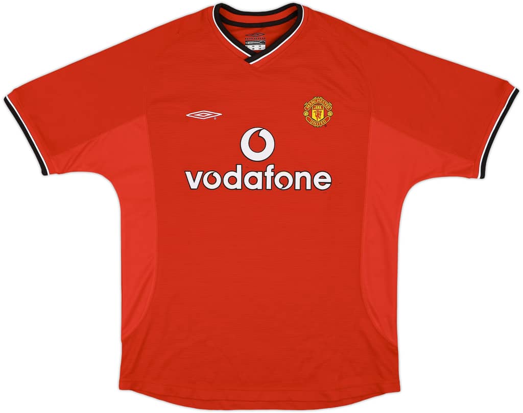 2000-02 Manchester United Home Shirt - 5/10 - (L)