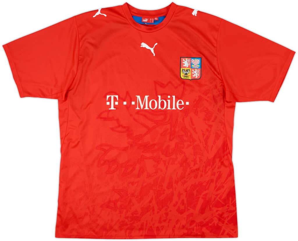 2006-08 Czech Republic Basic Home Shirt - 6/10 - (XL)