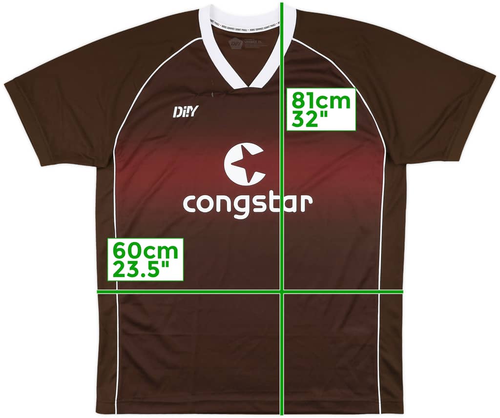 2023-24 St Pauli Home Shirt - 6/10 - (XL)