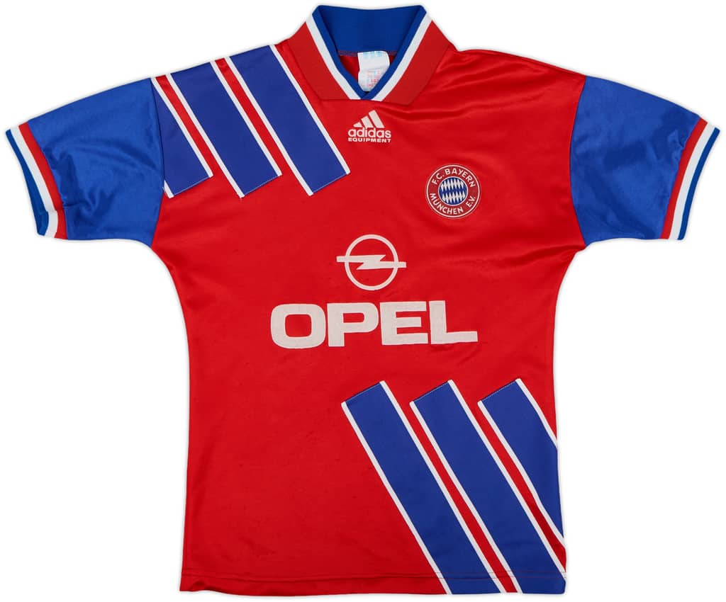 1993-95 Bayern Munich Home Shirt - 8/10 - (L.Boys)