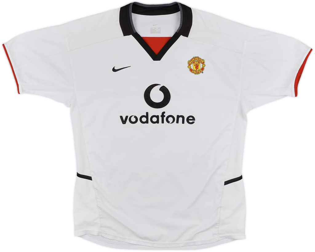 2002-03 Manchester United Away Shirt - 5/10 - (XL.Boys)