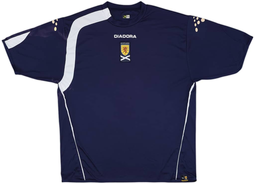 2005-06 Scotland Home Shirt - 8/10 - (XXL)