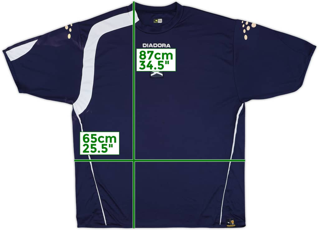 2005-06 Scotland Home Shirt - 8/10 - (XXL)