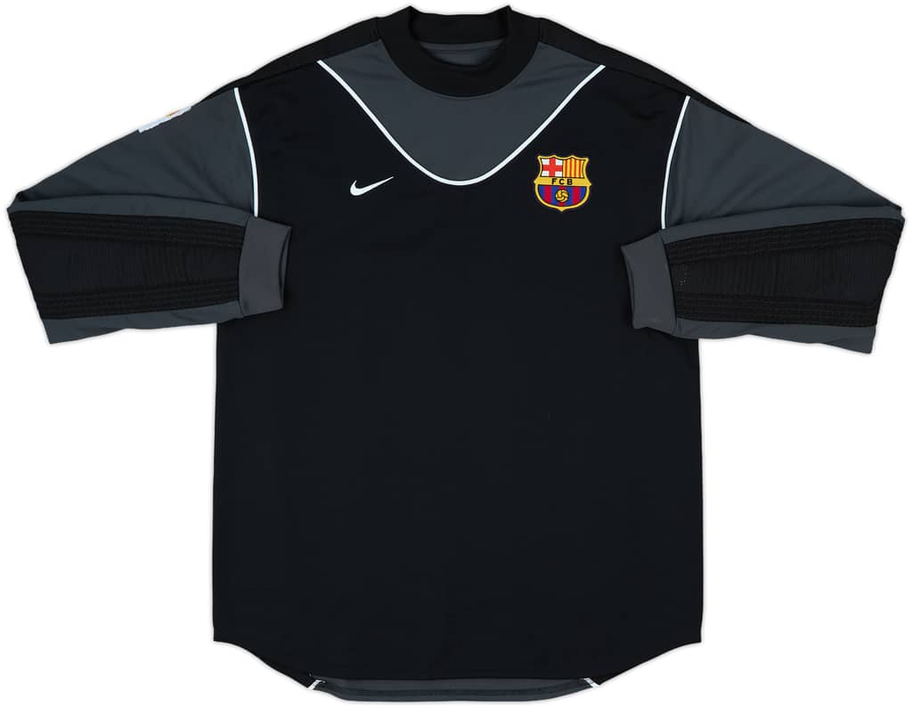 2003-04 Barcelona GK Shirt - 8/10 - (L)