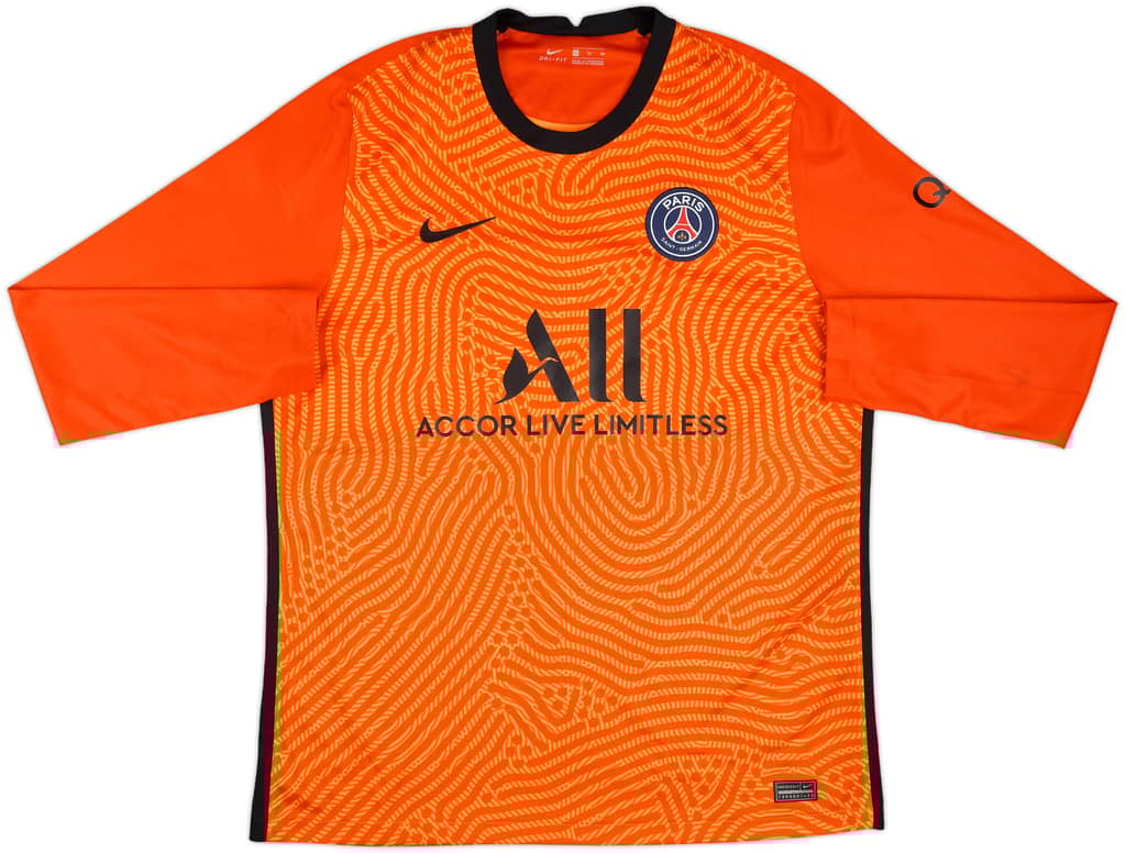 2020-21 Paris Saint-Germain GK Shirt - 9/10 - (XL)