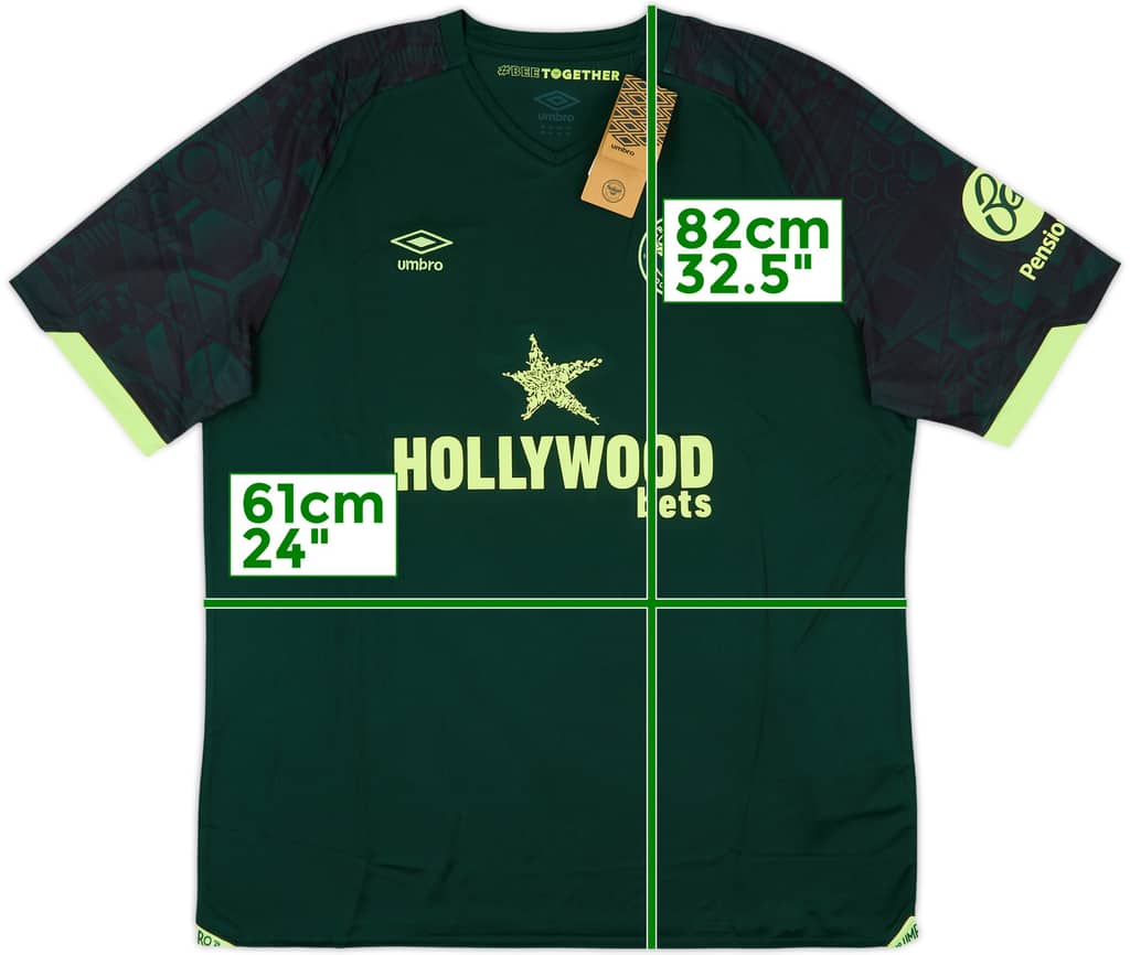2024-25 Brentford Third Shirt (XXL)