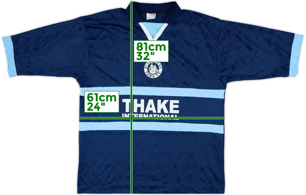 1997-98 Billericay Town Home Shirt - 8/10 - (L/XL)