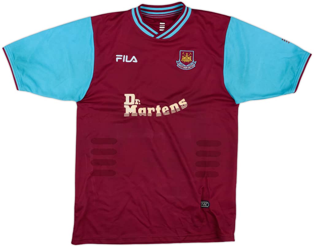 2001-03 West Ham Home Shirt - 6/10 - (XL.Boys)