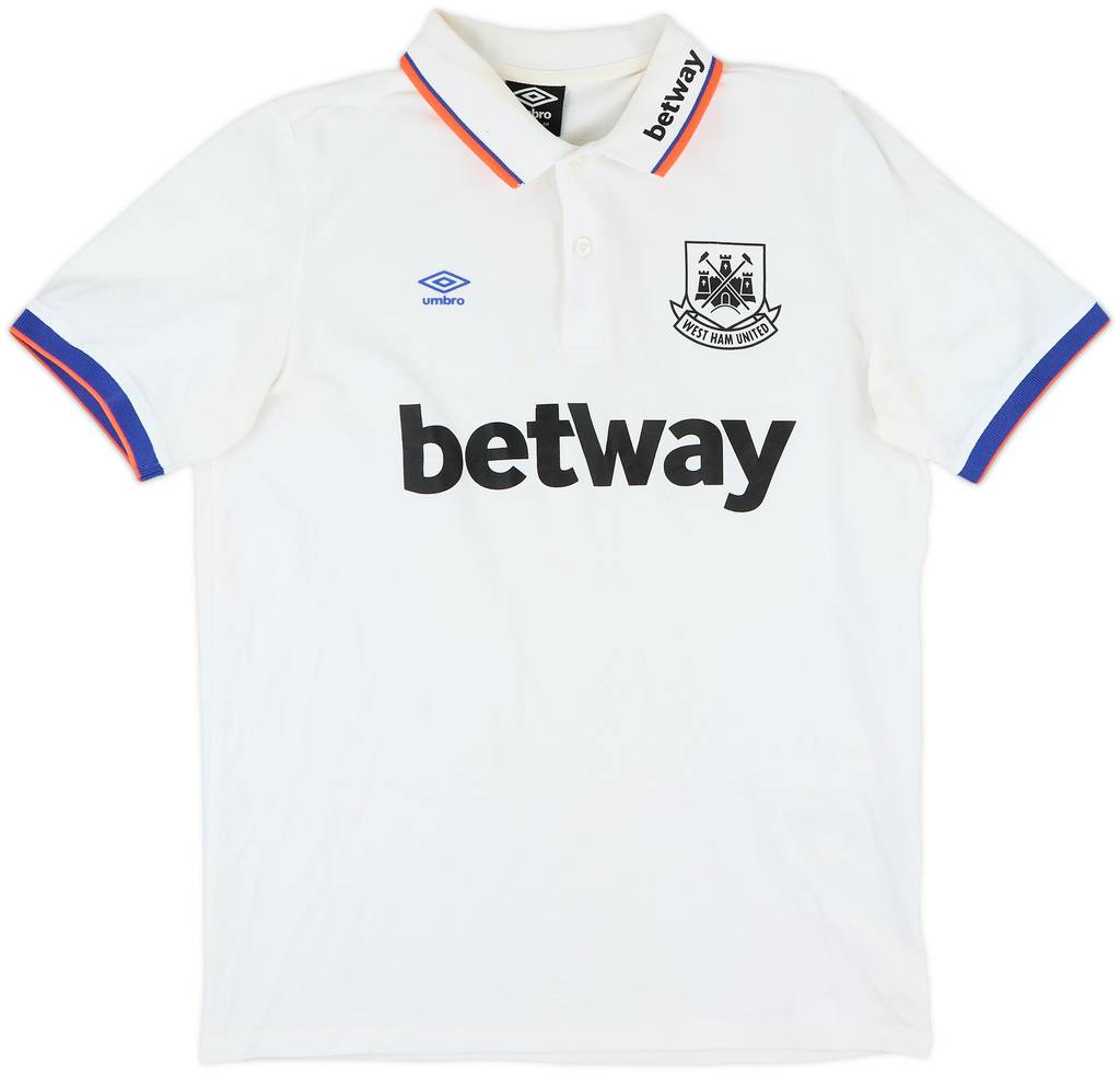 2016-17 West Ham Umbro Polo Shirt - 4/10 - (L)